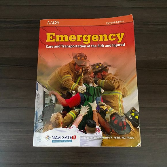 EMT Emergency Medical Technician Text Book